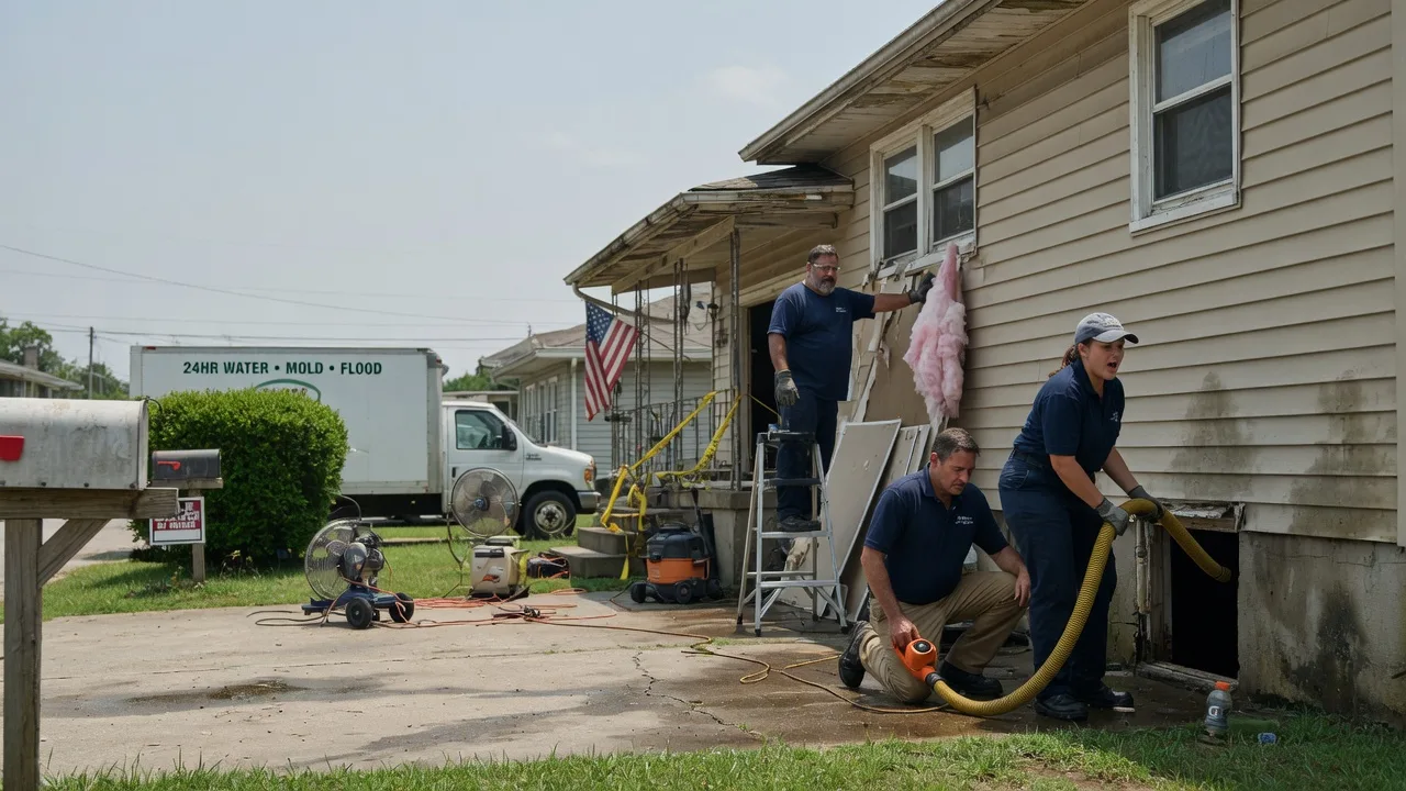 Water Damage Repair in Marlton, NJ near me